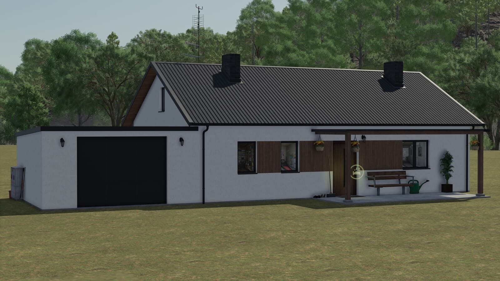 White Luxury House 5
