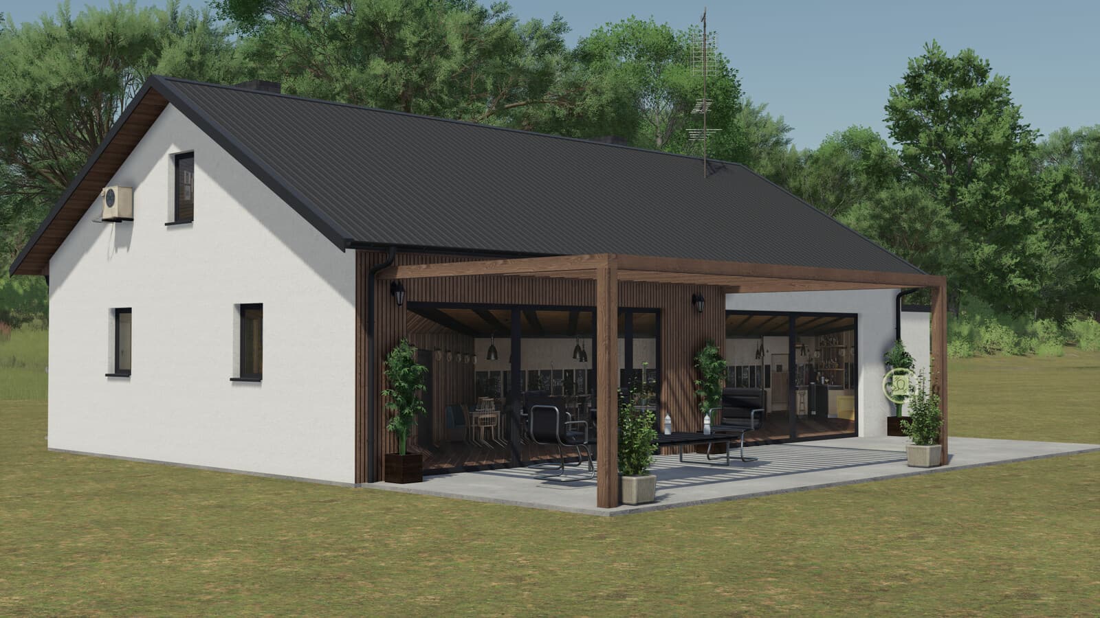 White Luxury House 4