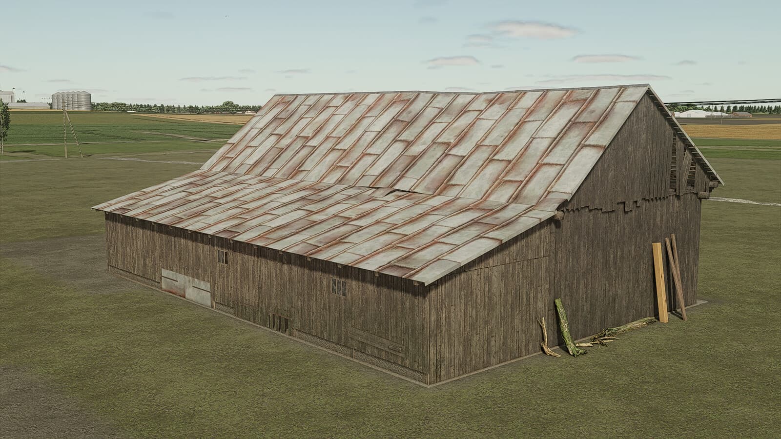 Wood Cow Barn 3