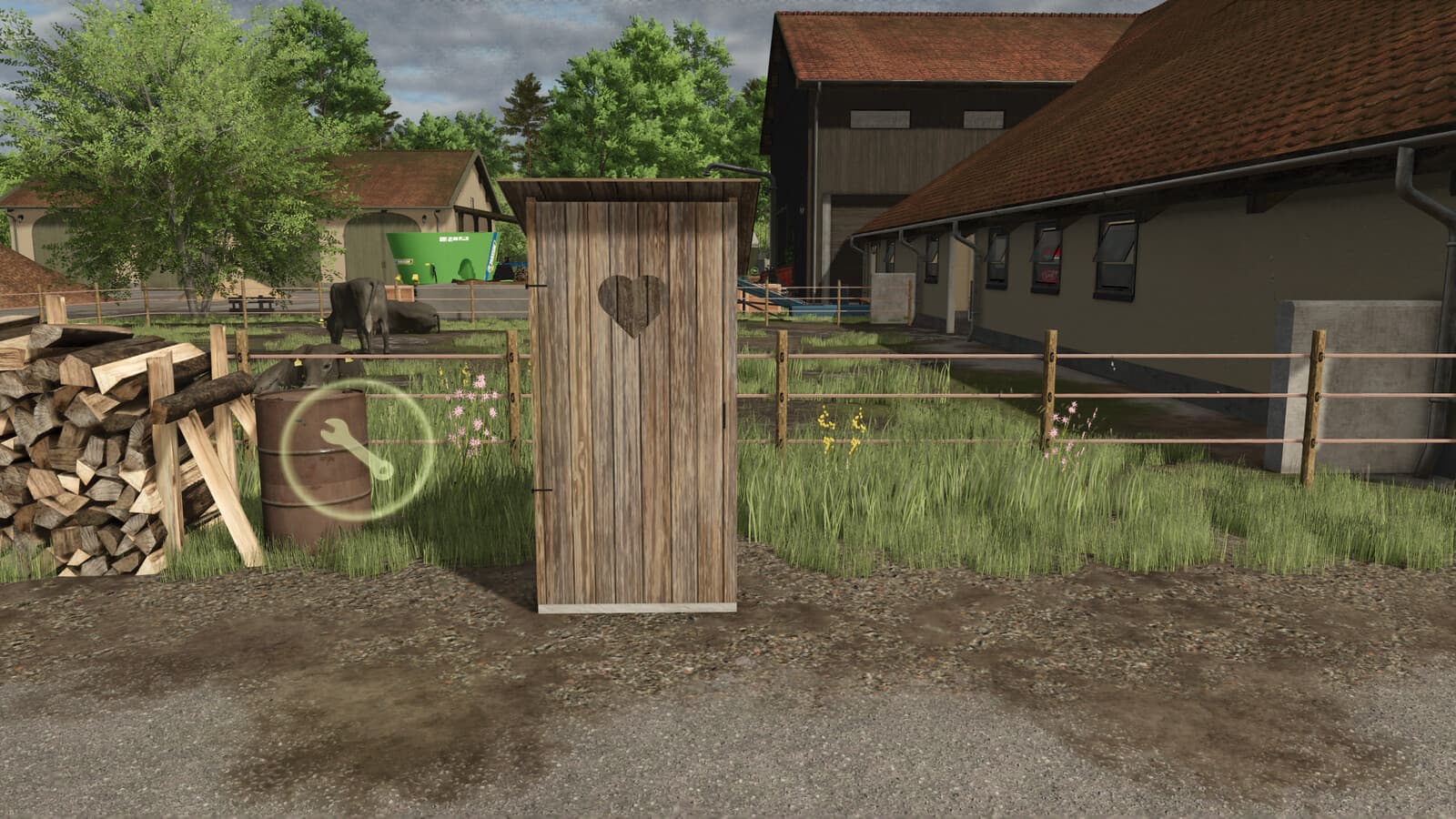 Wood toilet 2