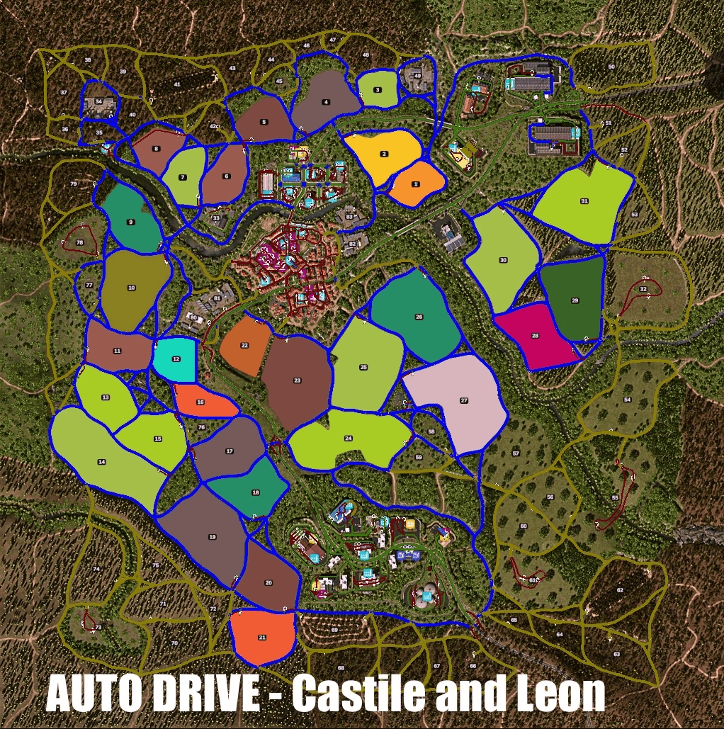 AutoDrive Route Castile and Leon 7