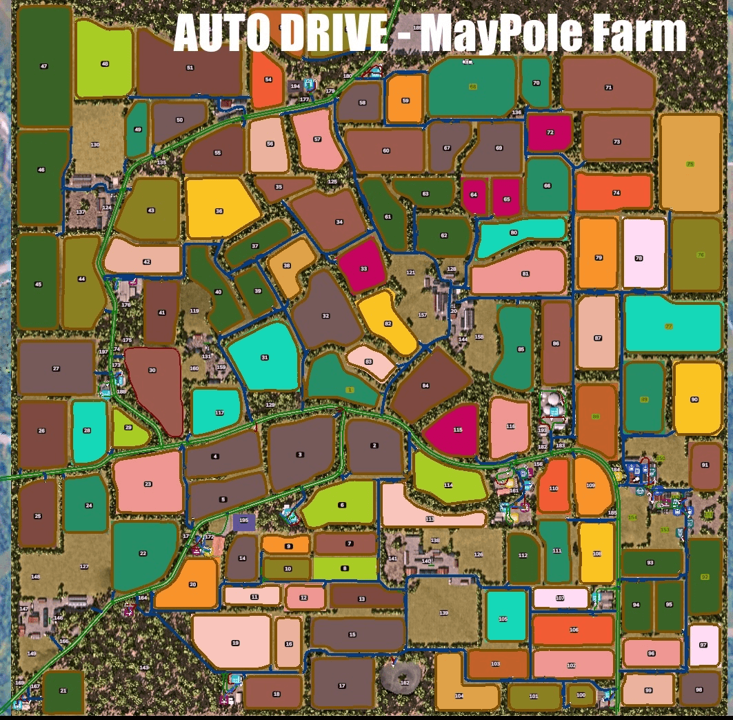 AutoDrive Route MayPole Farm 2