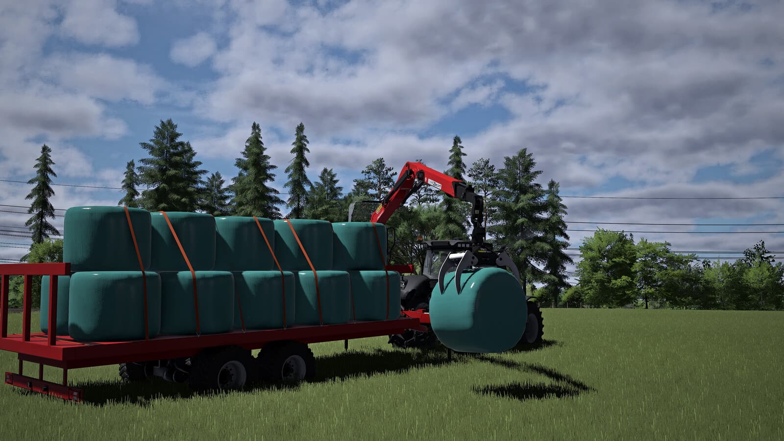 Baletrailer With Crane 4