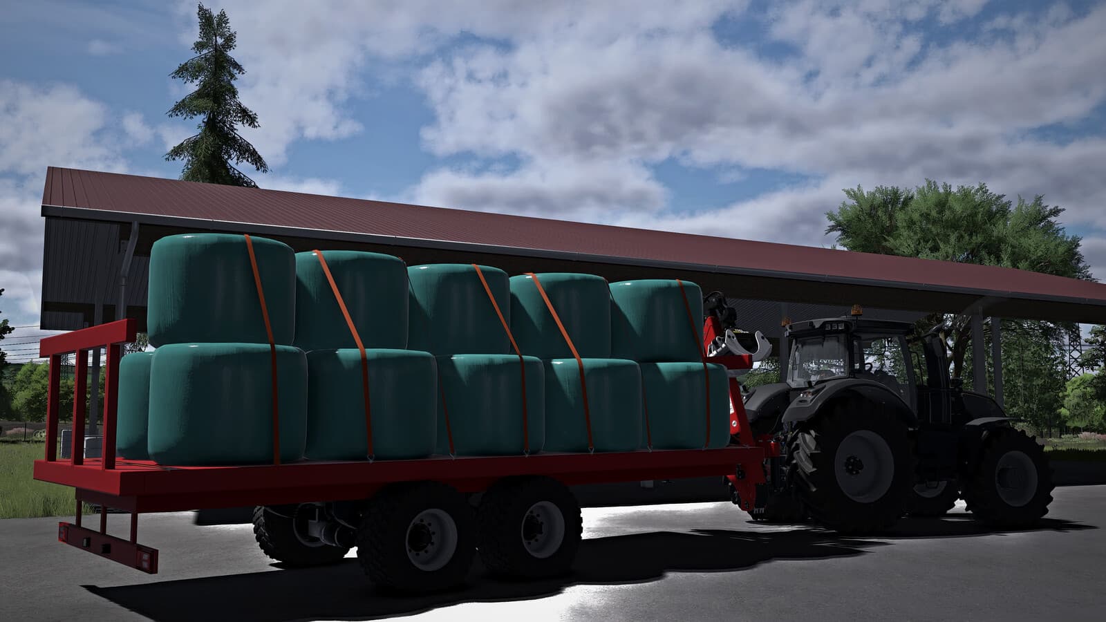 Baletrailer With Crane 3