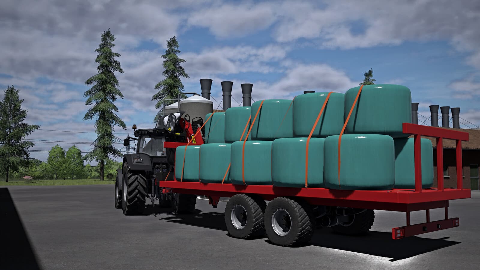 Baletrailer With Crane 2