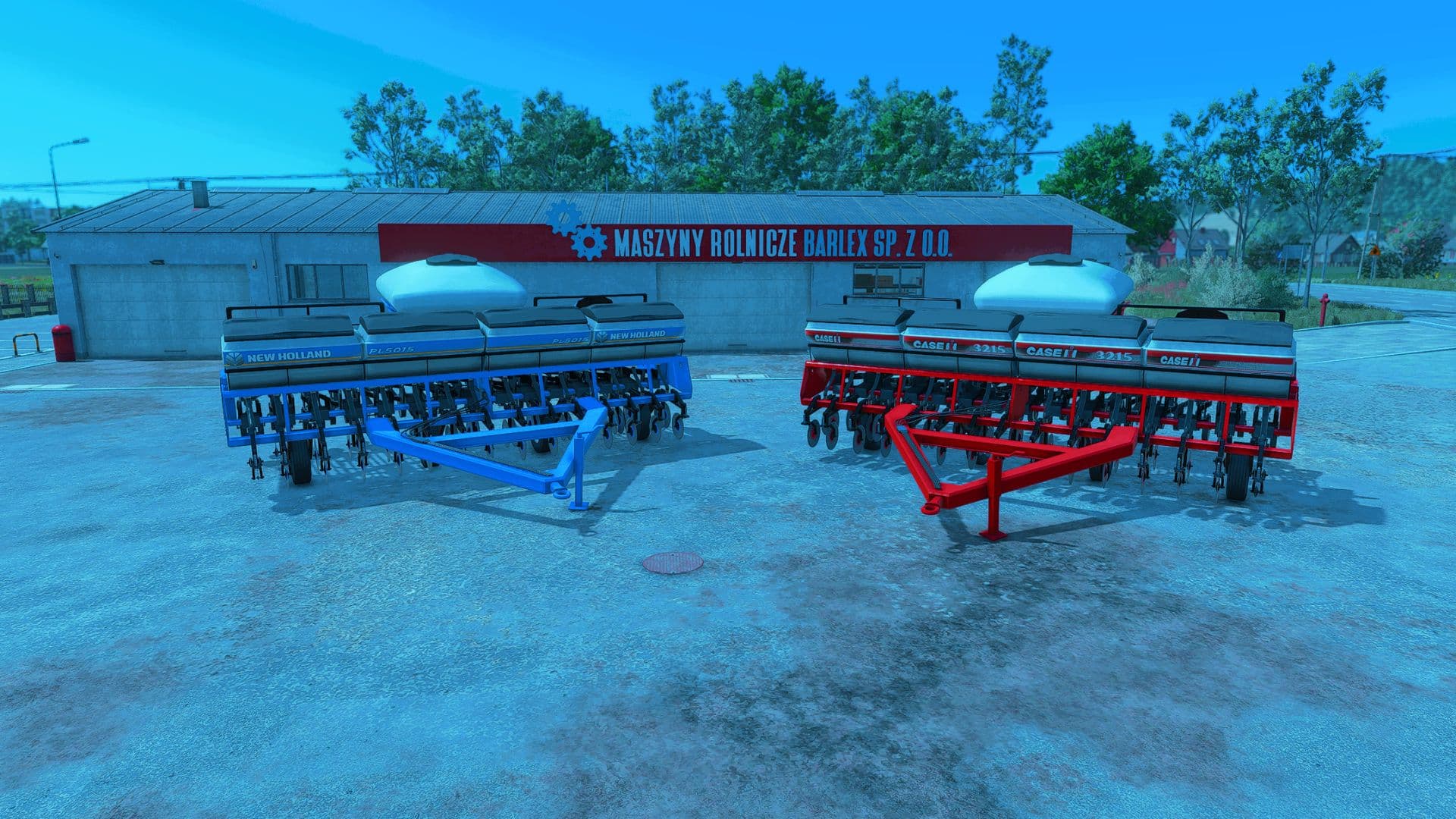 Case IH and New Holland planters
