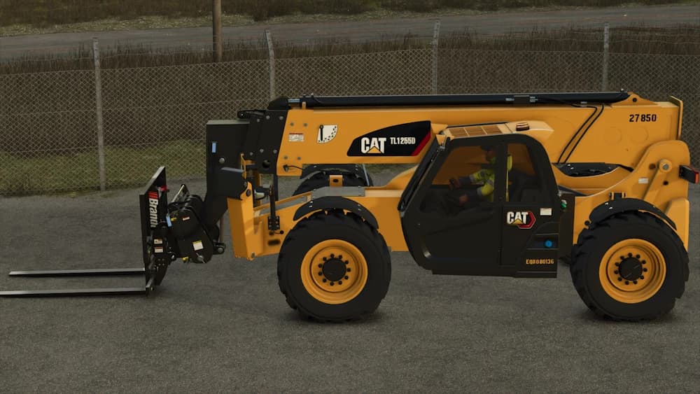 Cat 1255D Telehandler 4