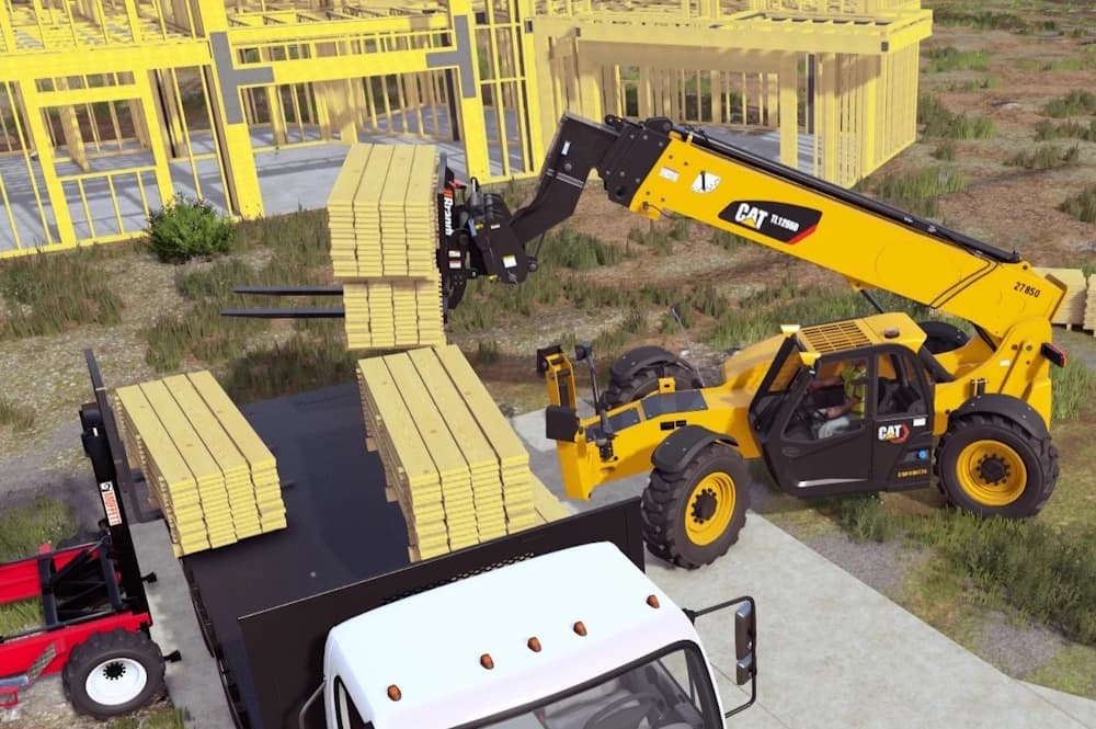 Cat 1255D Telehandler 2
