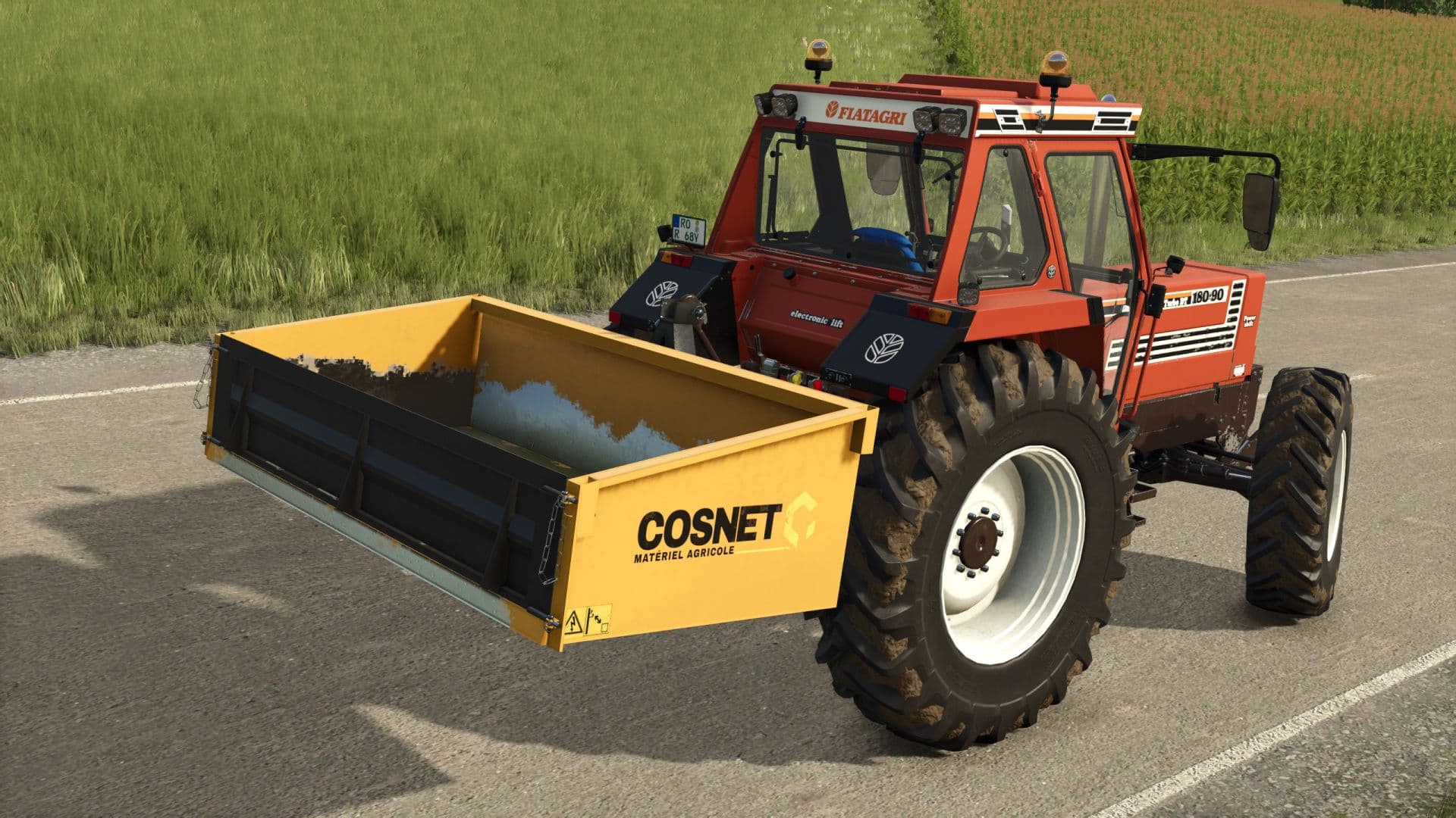 Cosnet 3-point mounted skip 6
