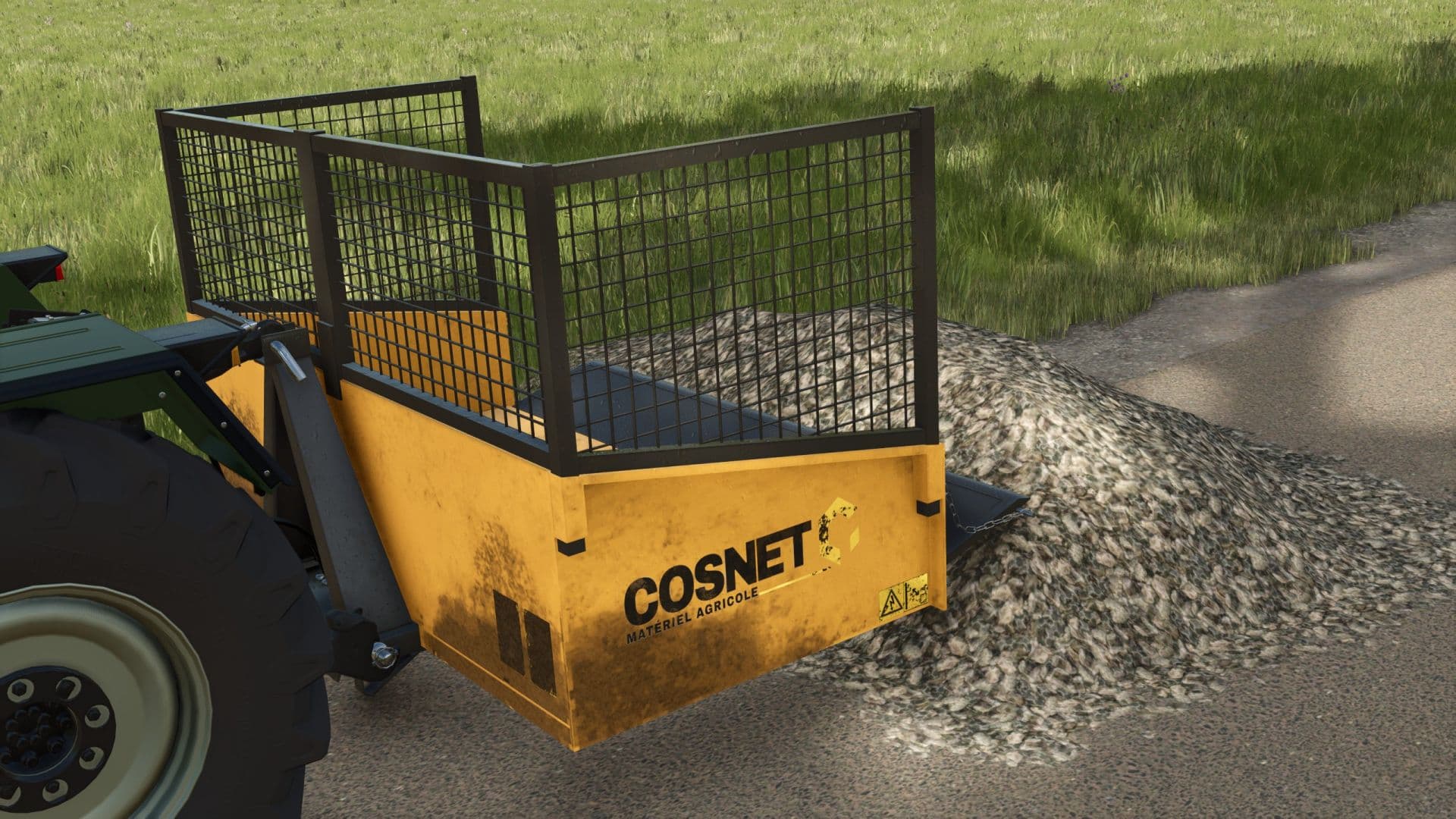 Cosnet 3-point mounted skip 5