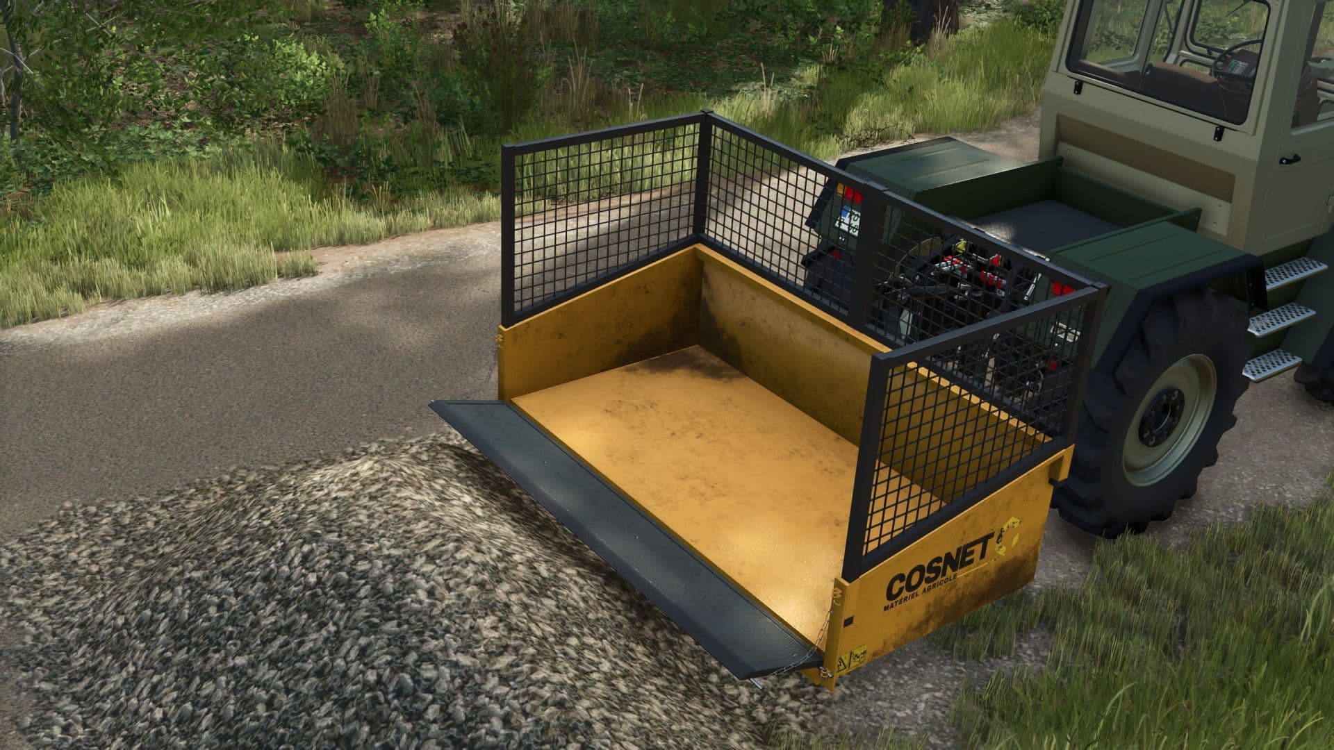 Cosnet 3-point mounted skip 3