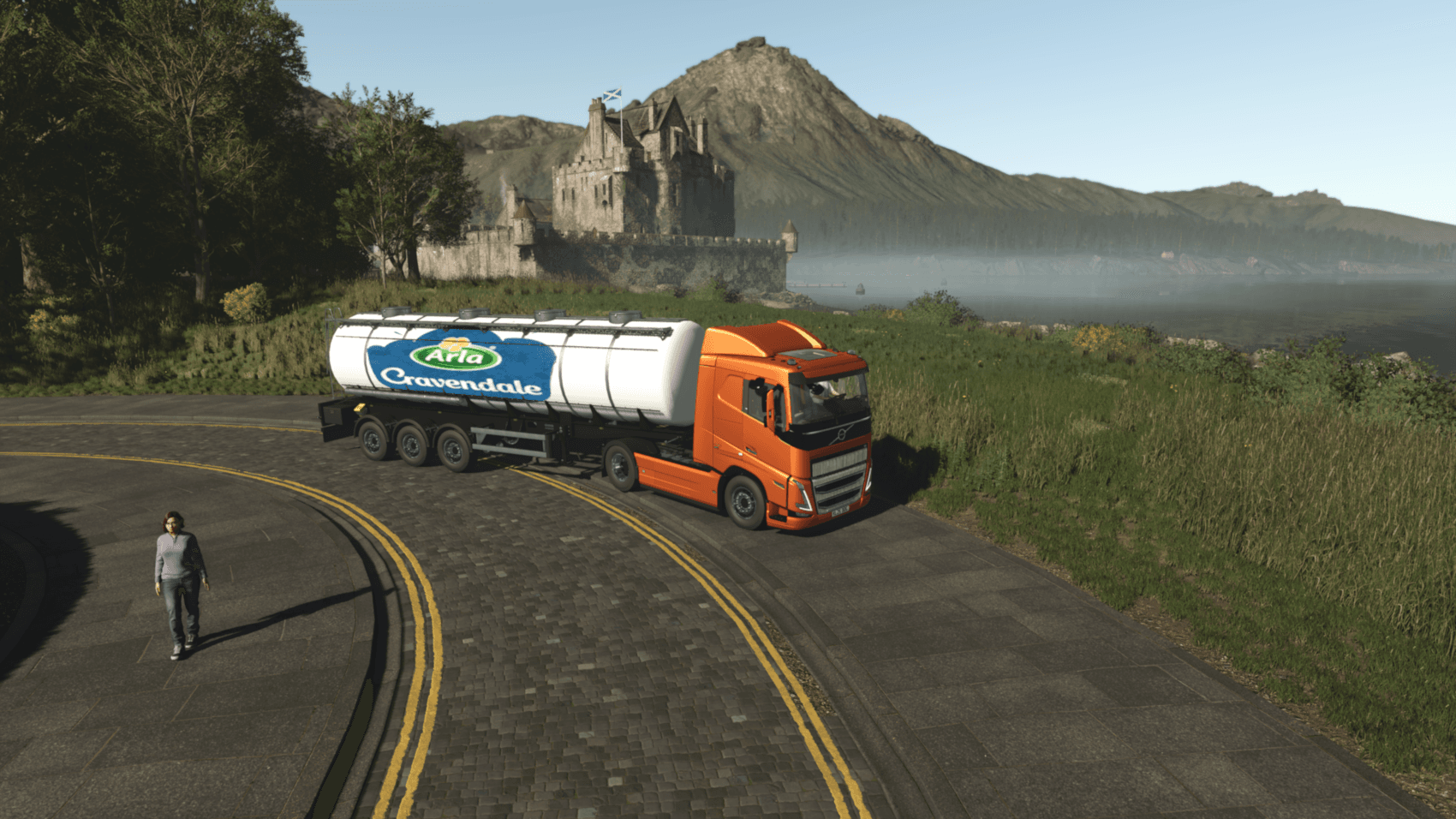 Cravendale Milk Tanker