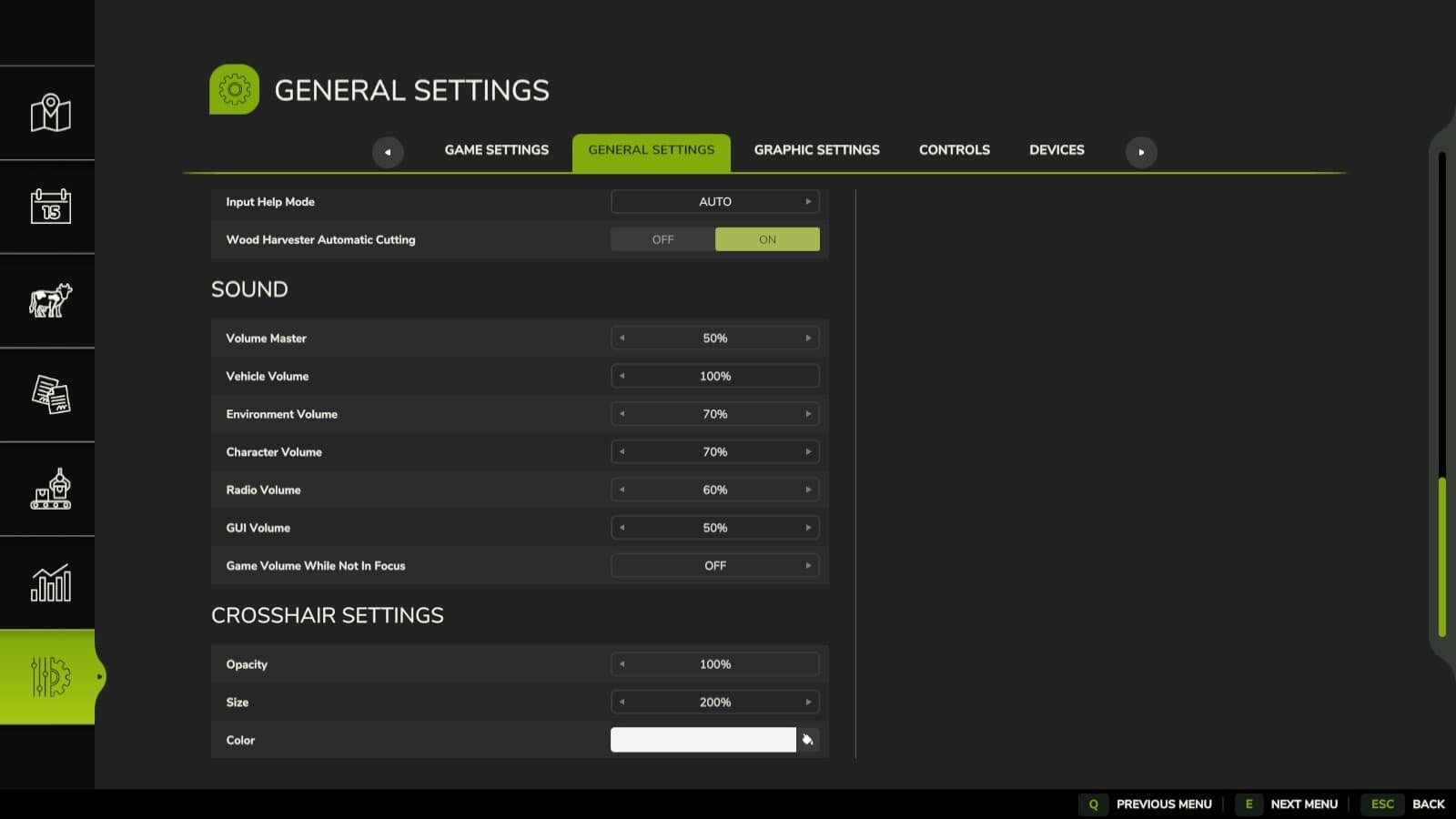 Crosshair Settings 3