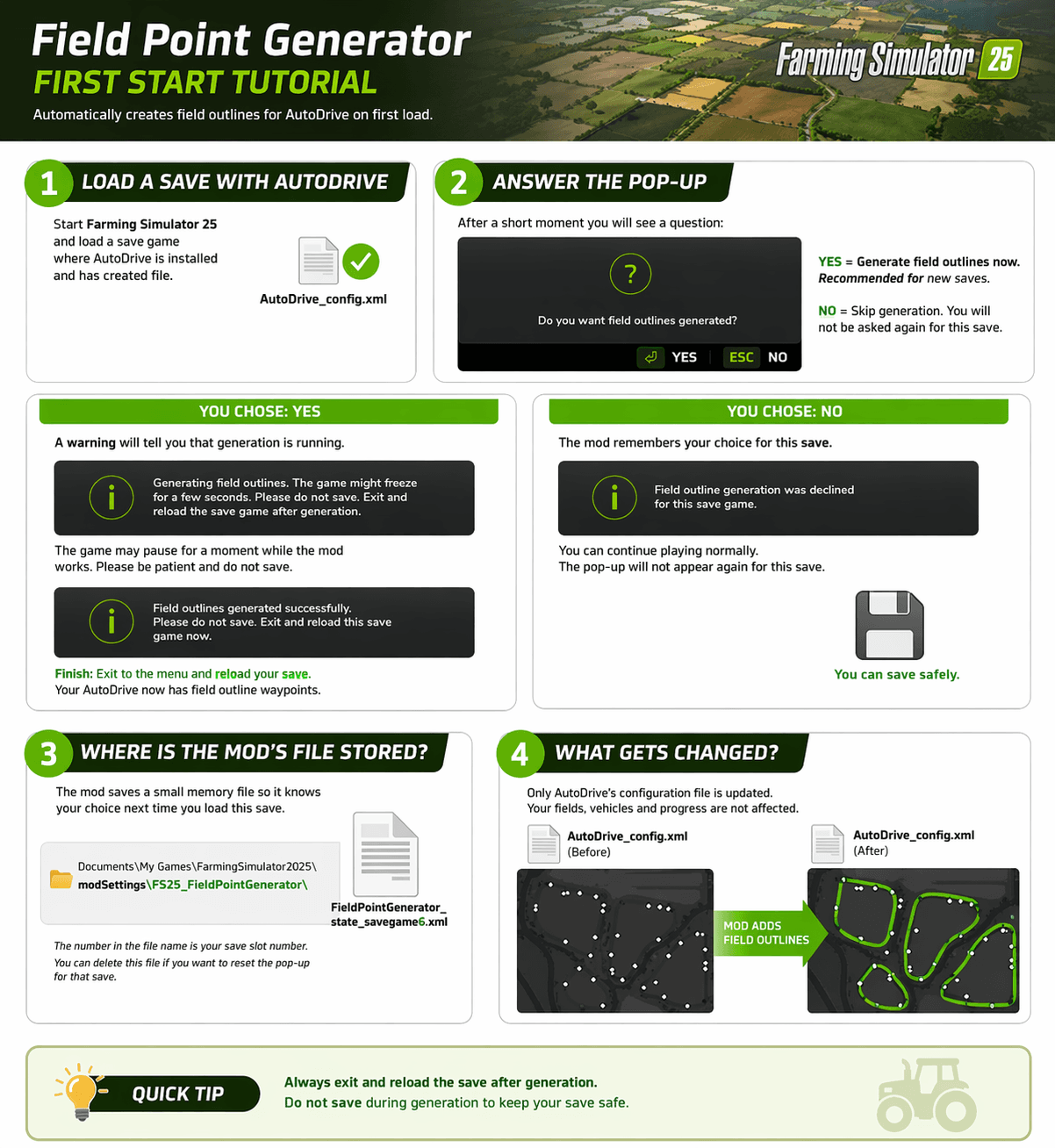 Field Point Generator