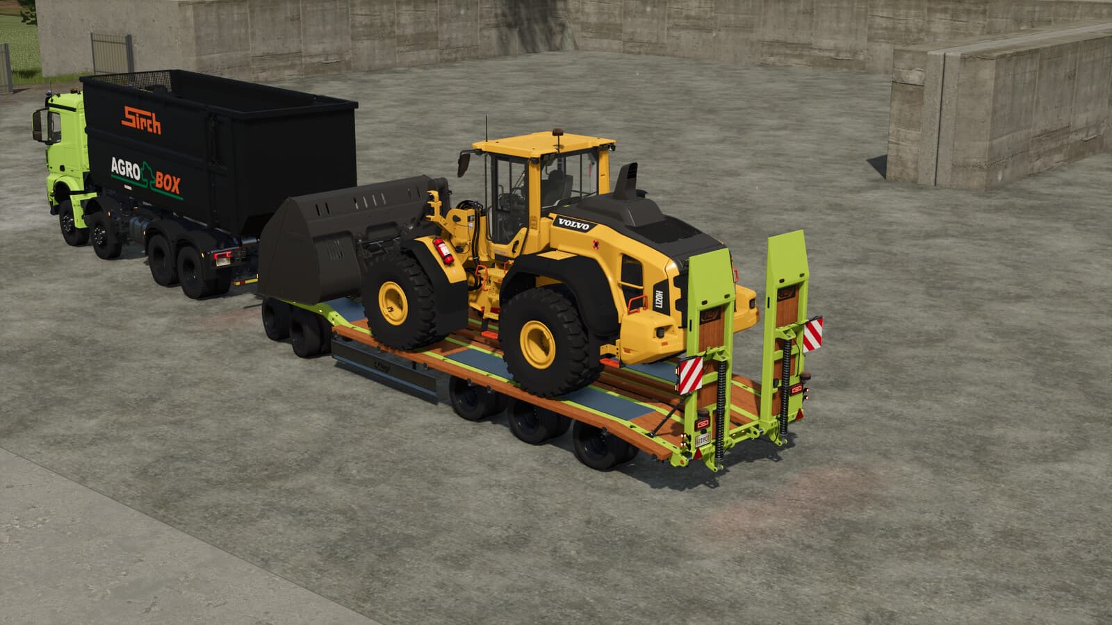 Fliegl Lowloader Pack 4