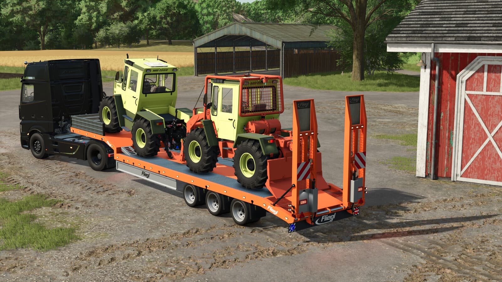 Fliegl SDS Lowloader Pack 3