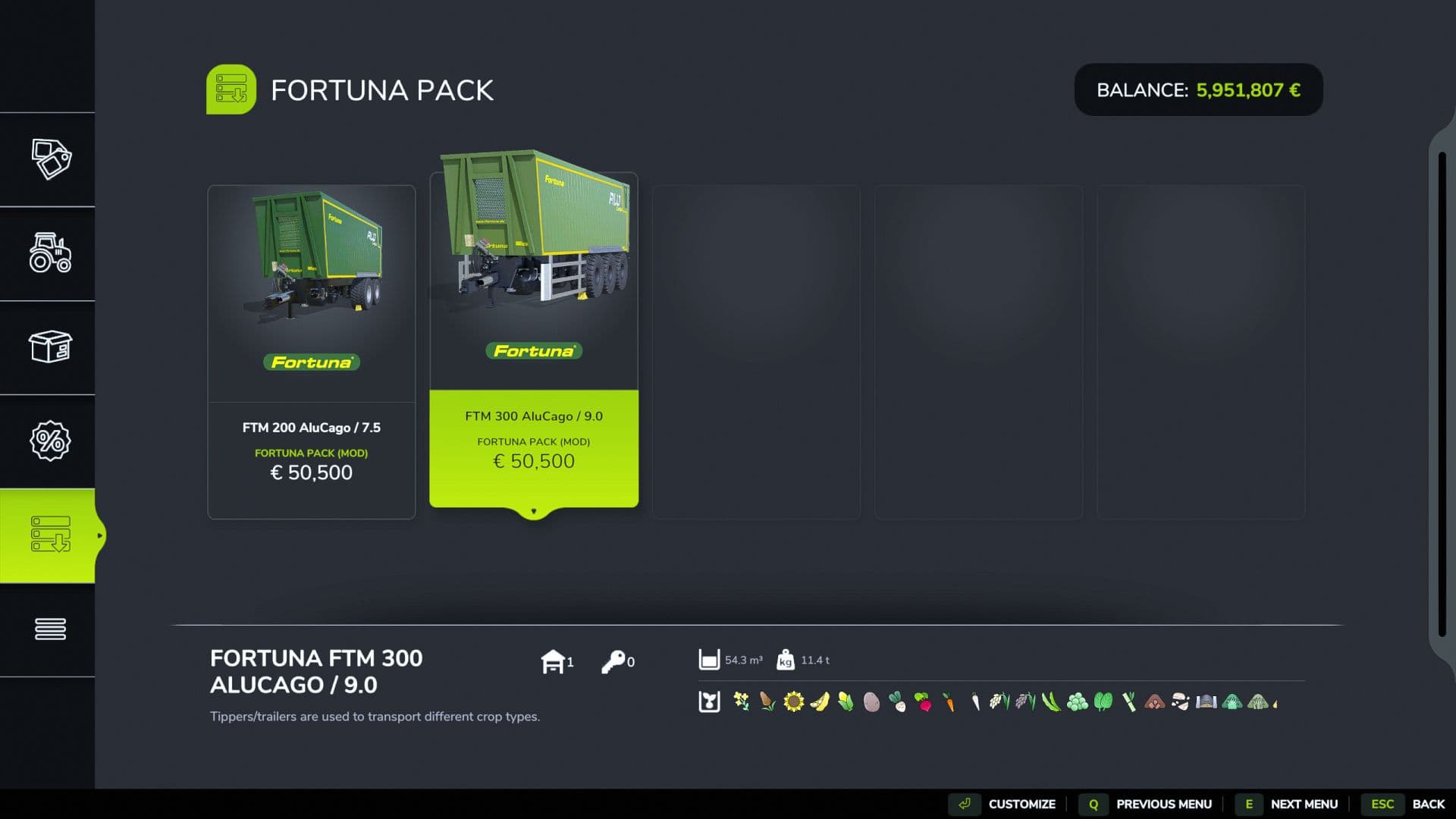 Fortuna Pack 2
