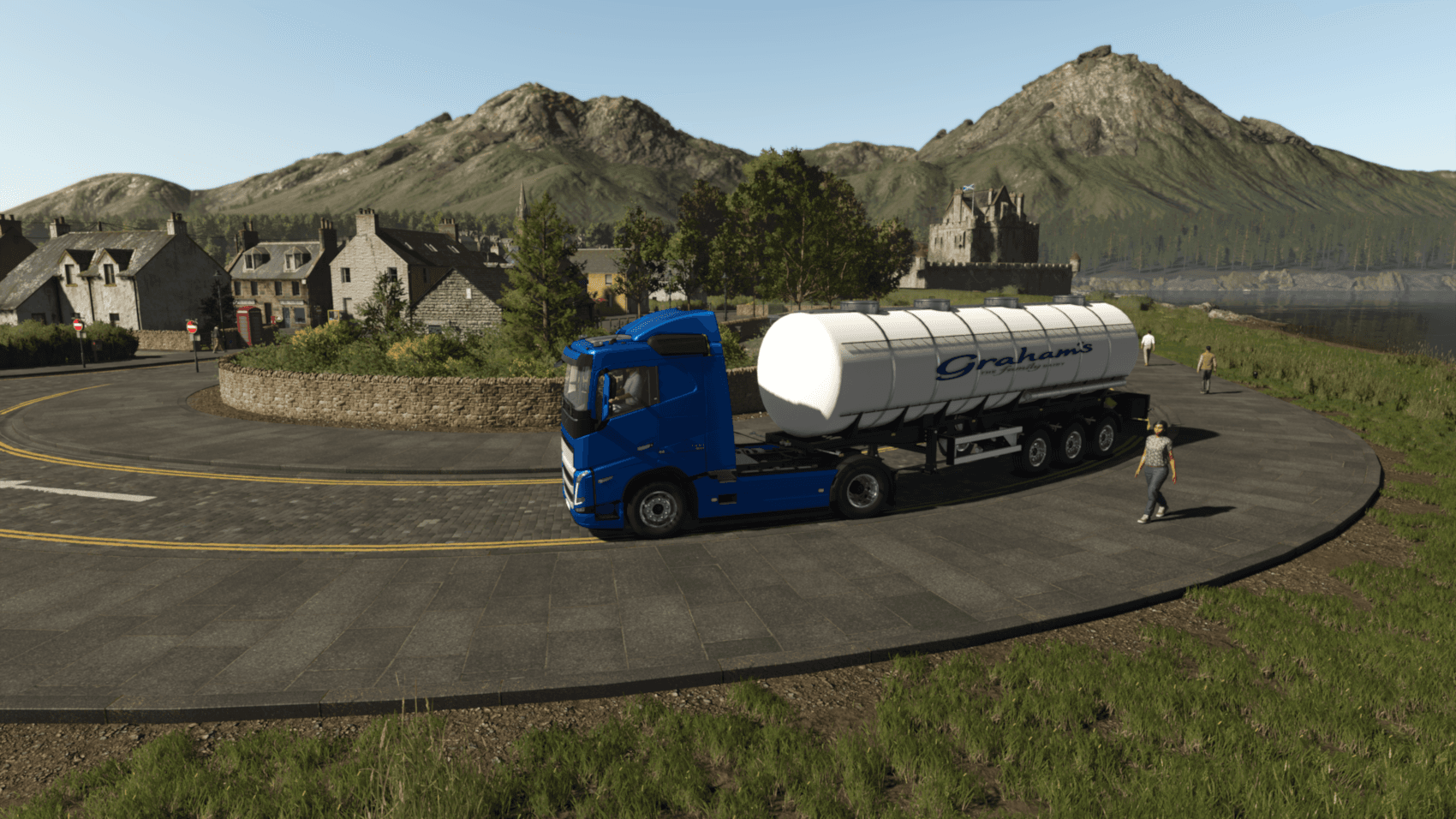 Grahams Milk Tanker 2