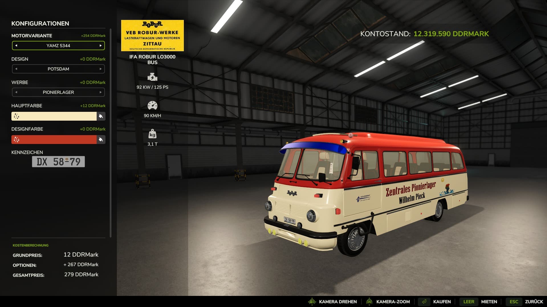 IFA Robur LO 3000 Bus 3