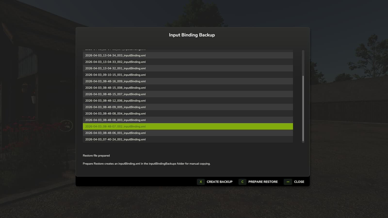 Input Binding Backup 2