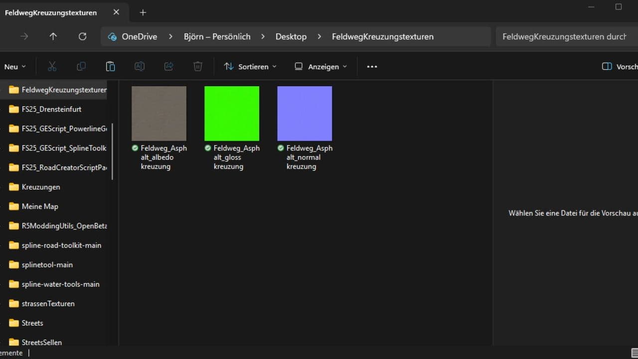 Intersection textures for the "Spline to Intersection" tool 2