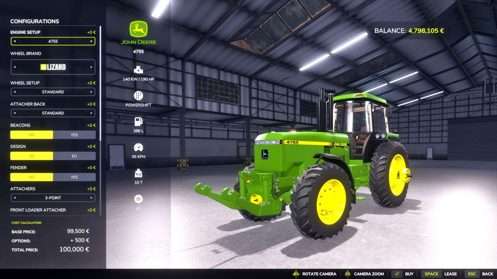 John Deere 4755-4955 Reworked 3