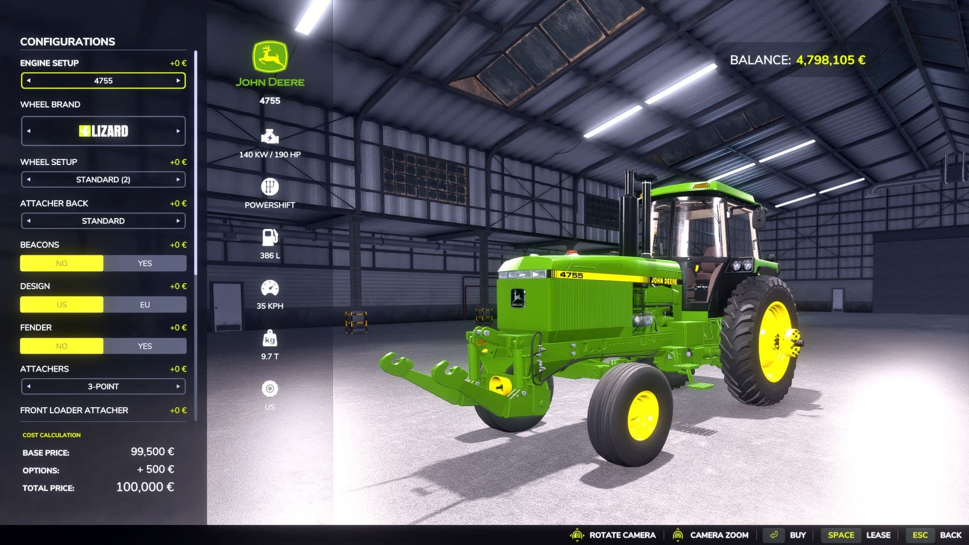 John Deere 4755-4955 Reworked 2