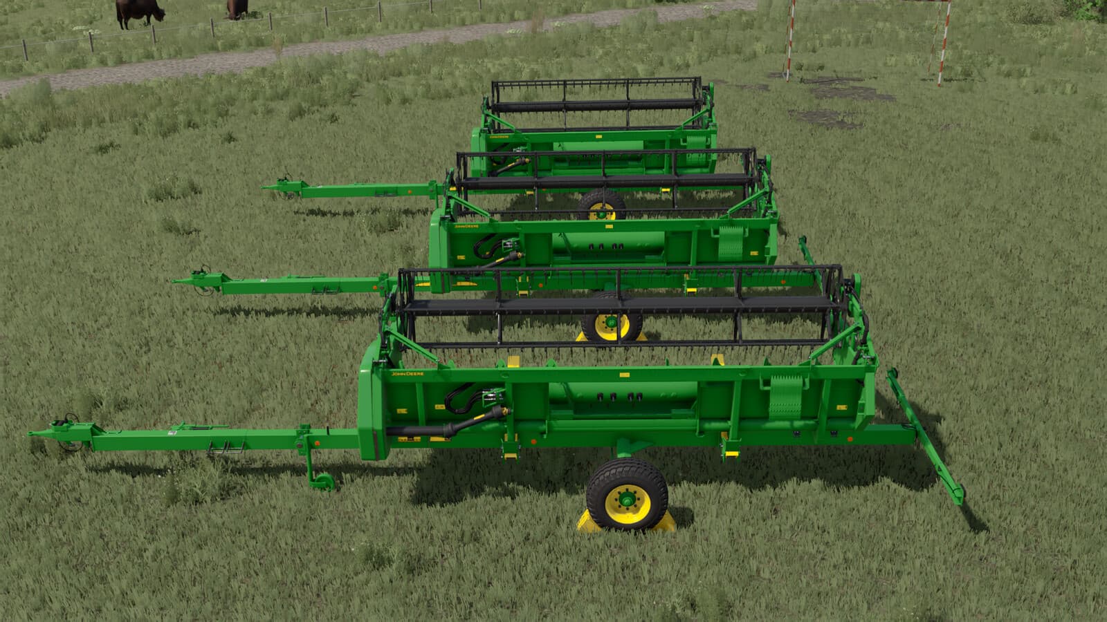 John Deere 600R Pack 4