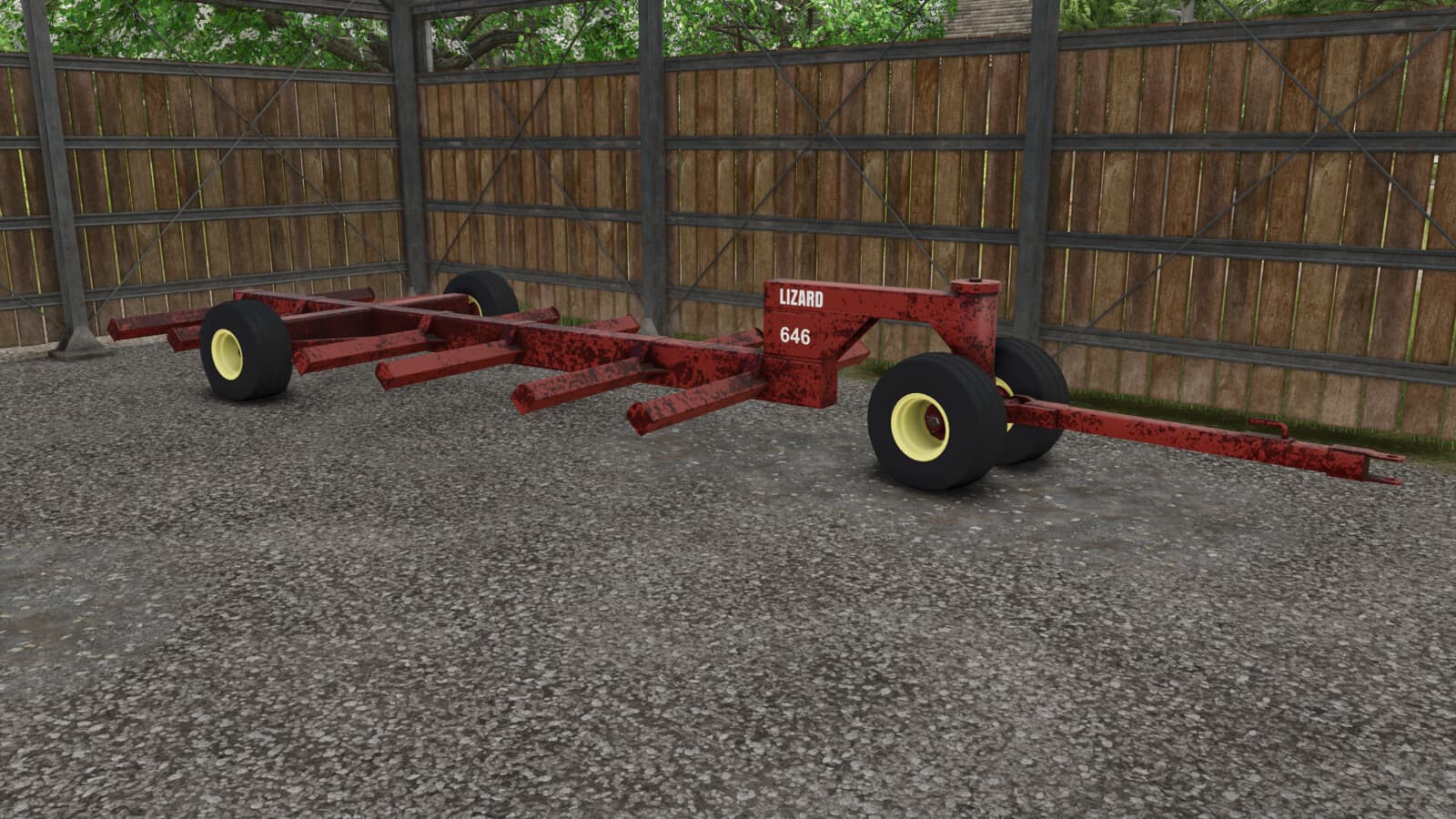LIZARD 646 Bale Trailer 3