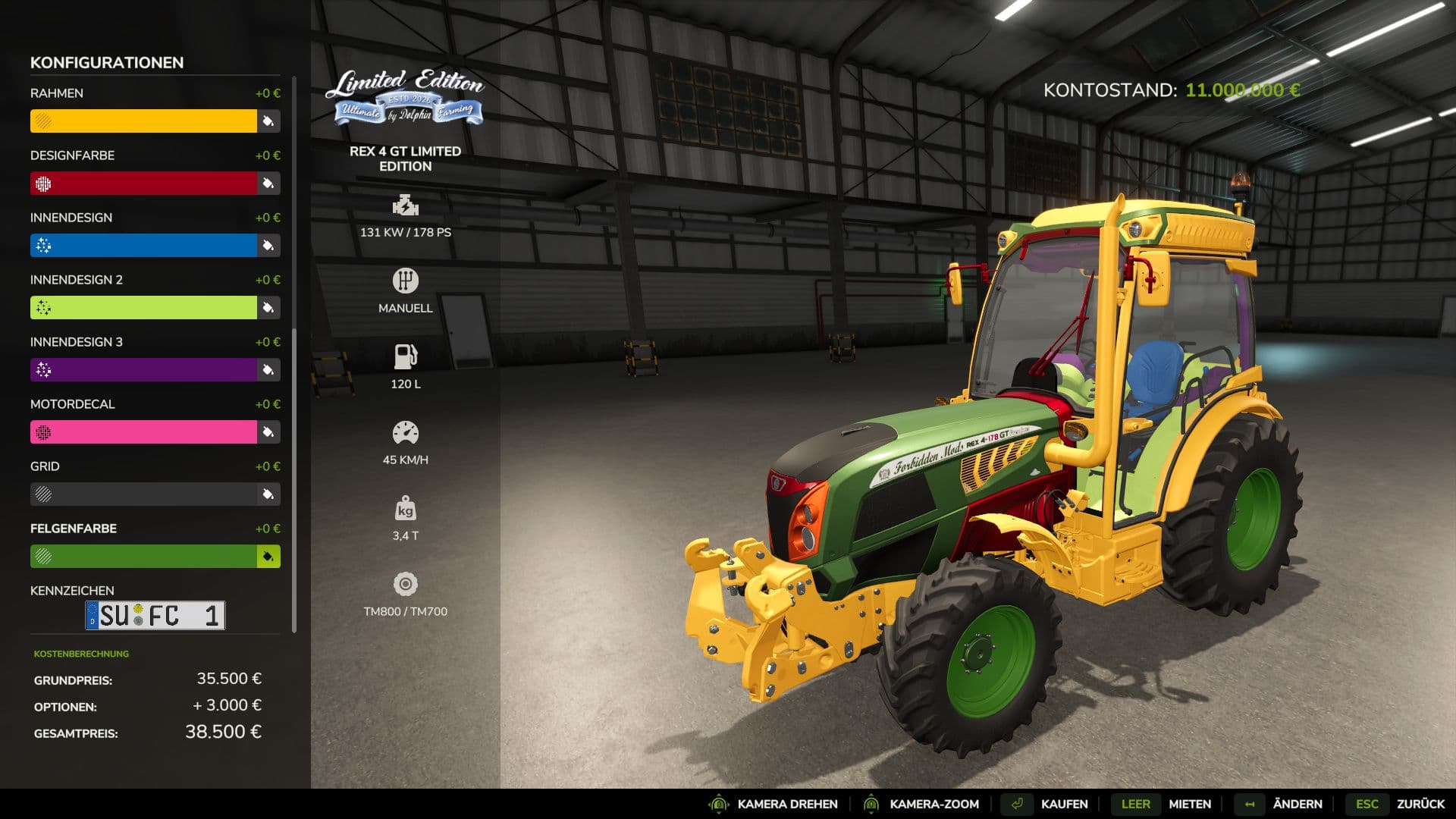 Landini Rex 4 GT Limited Edition 6
