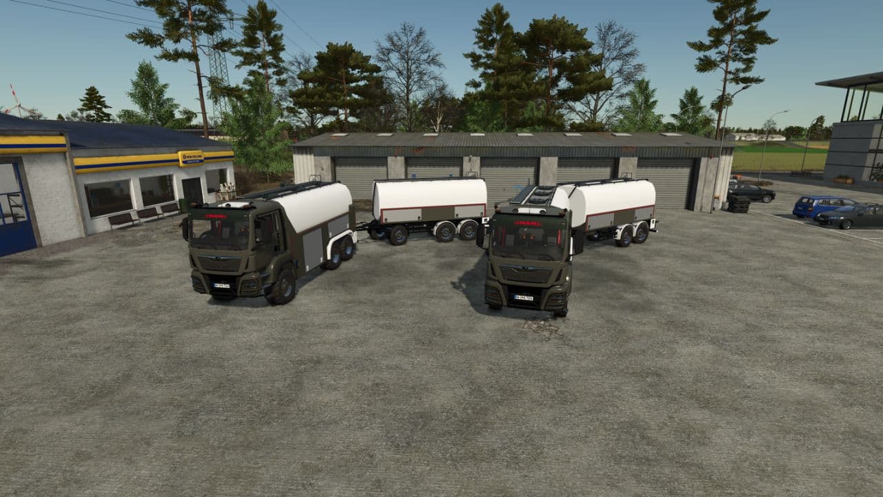 Man Milchtransport Pack 6