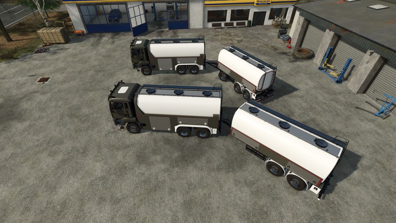 Man Milchtransport Pack 5