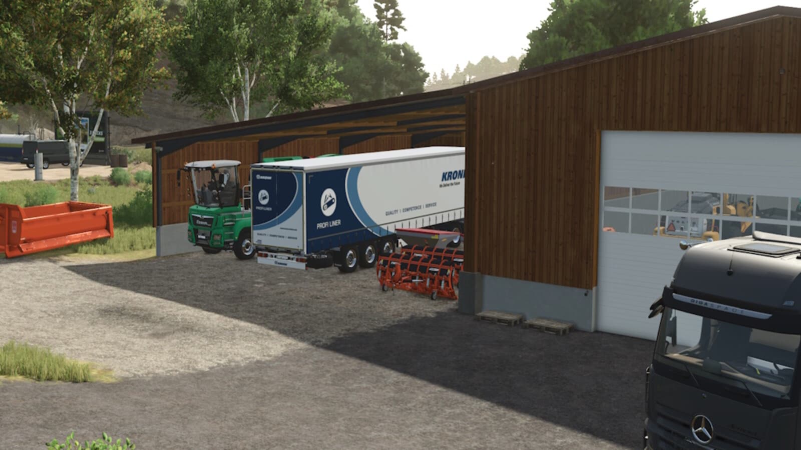 Modern Wooden Garage 4