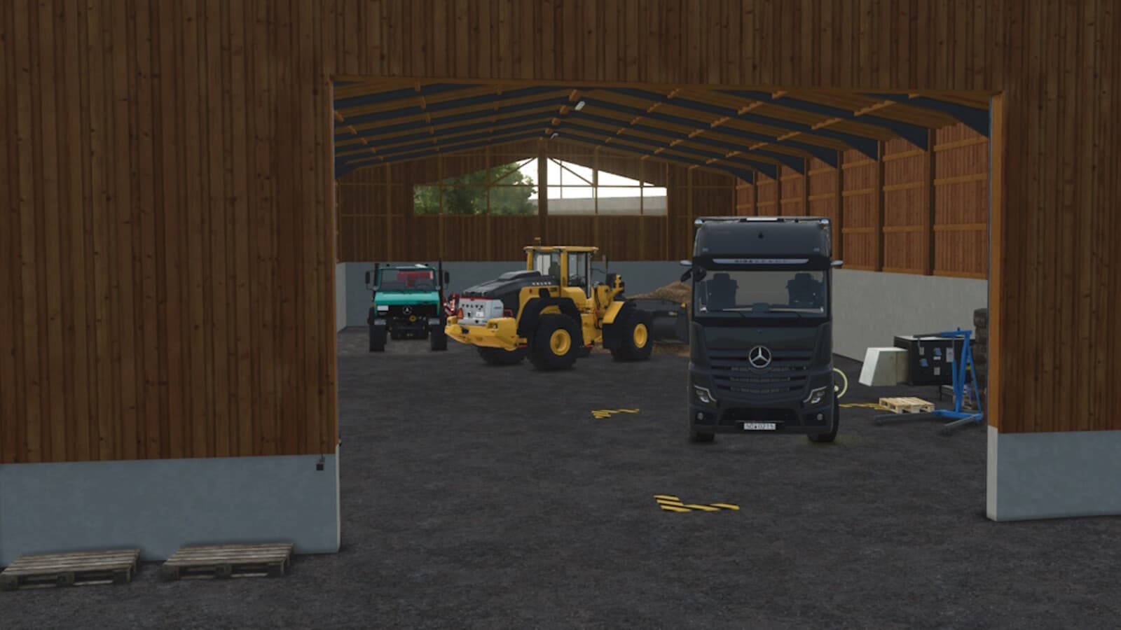 Modern Wooden Garage 2