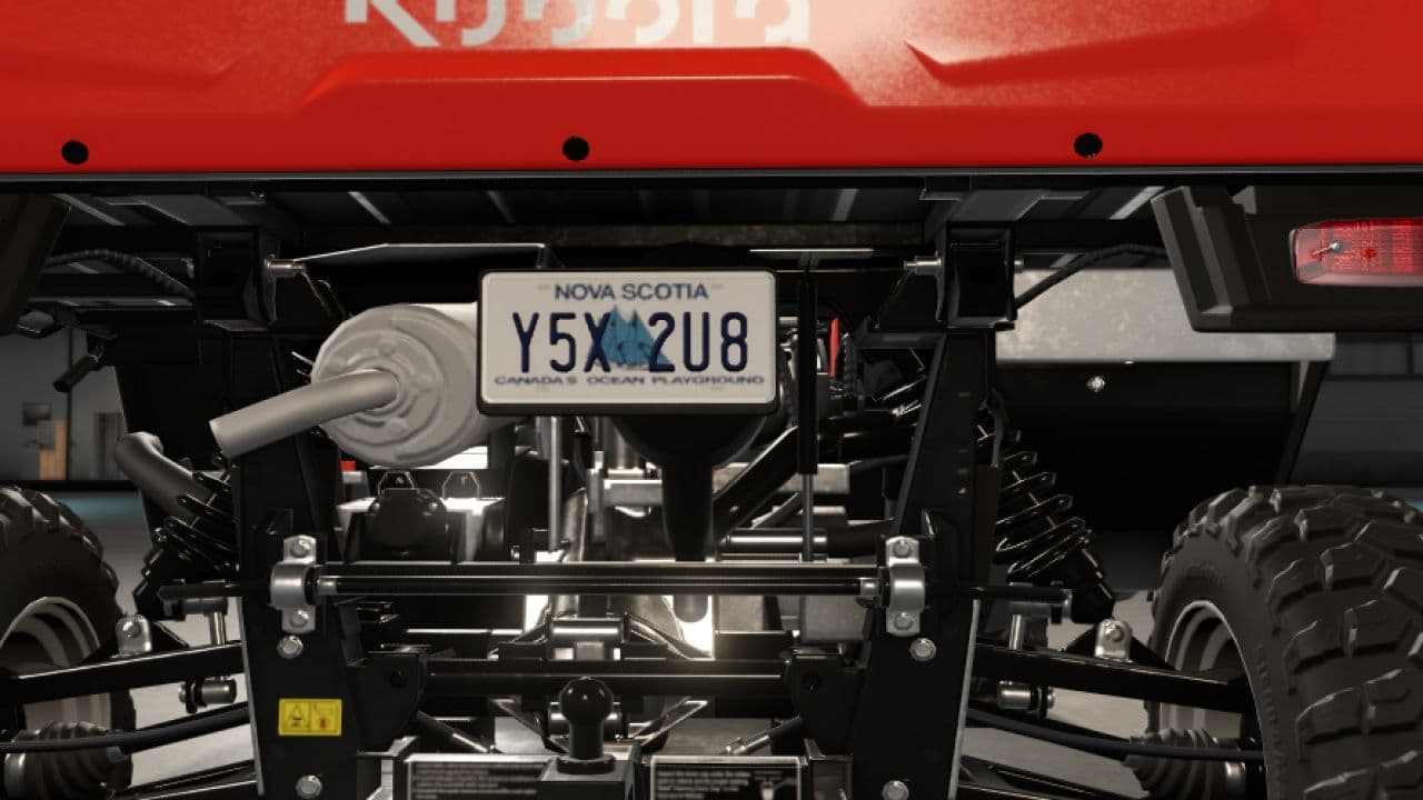Nova Scotia license plate 3