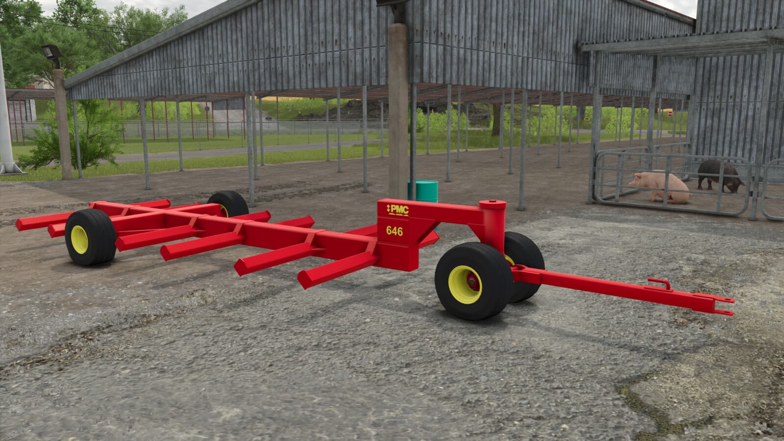 PMC 646 Bale Trailer 4