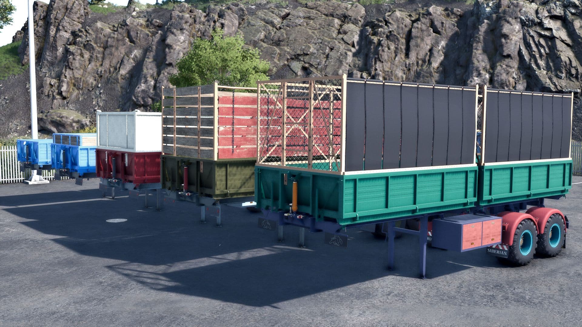 Semi-trailer MMZ 3