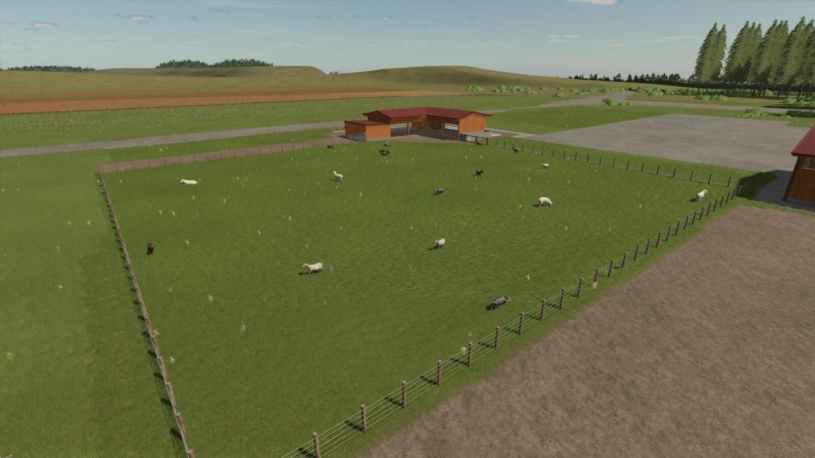 Sheep Barn L Shape 3
