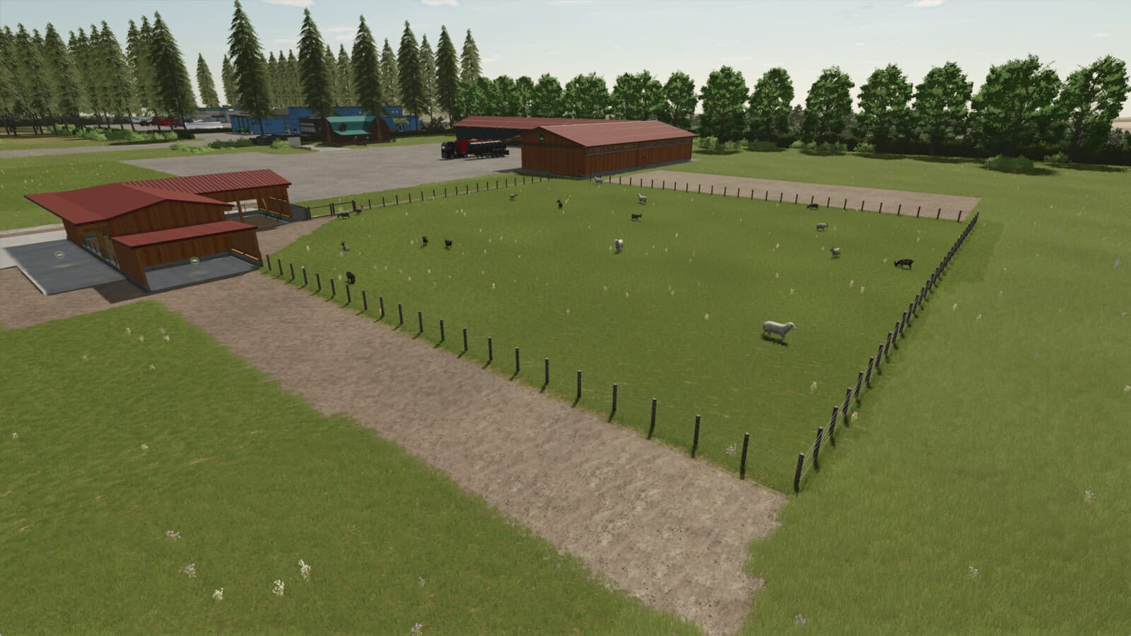 Sheep Barn L Shape 2