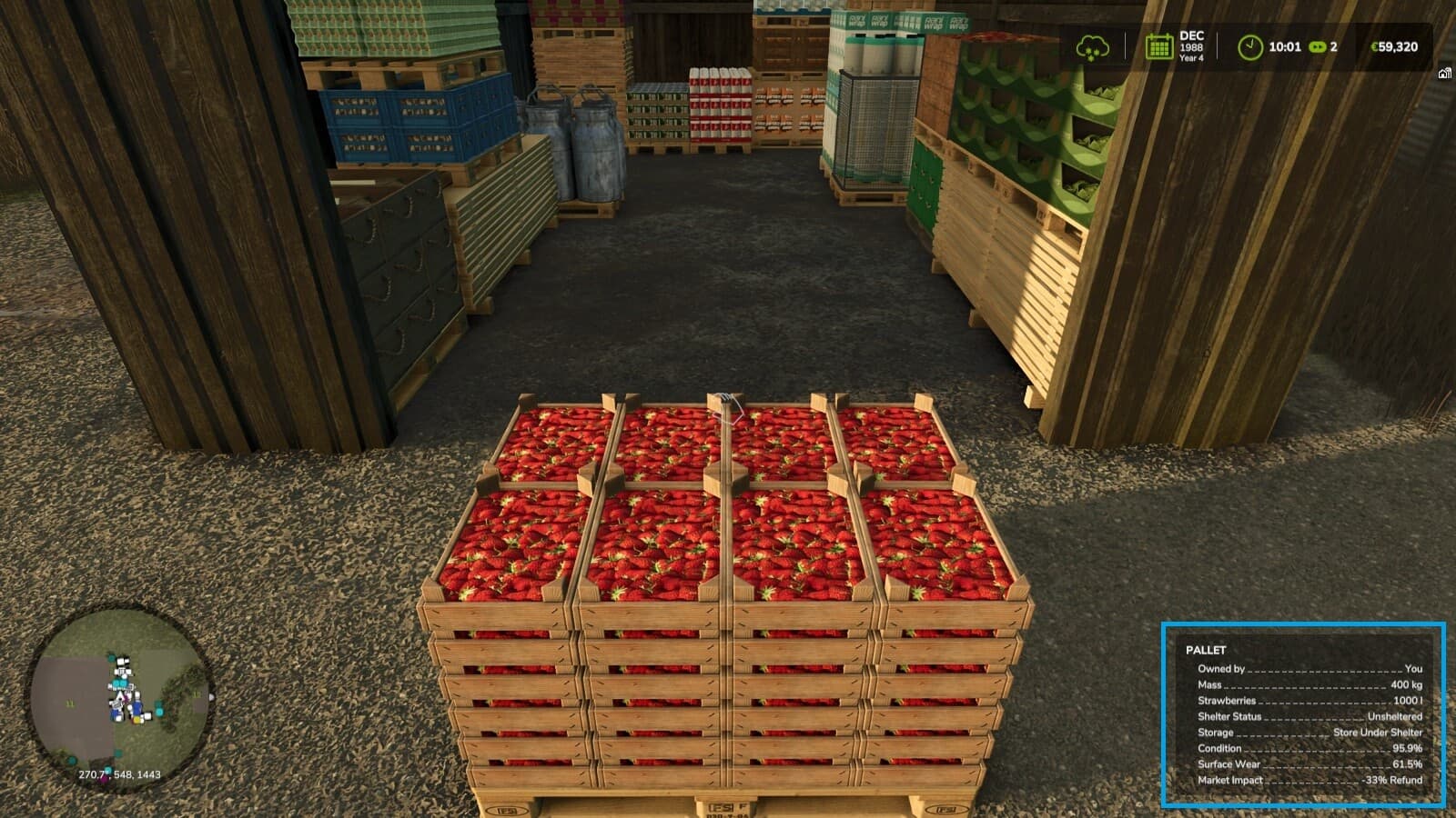 Storage Overhaul: Pallet Degradation System 5