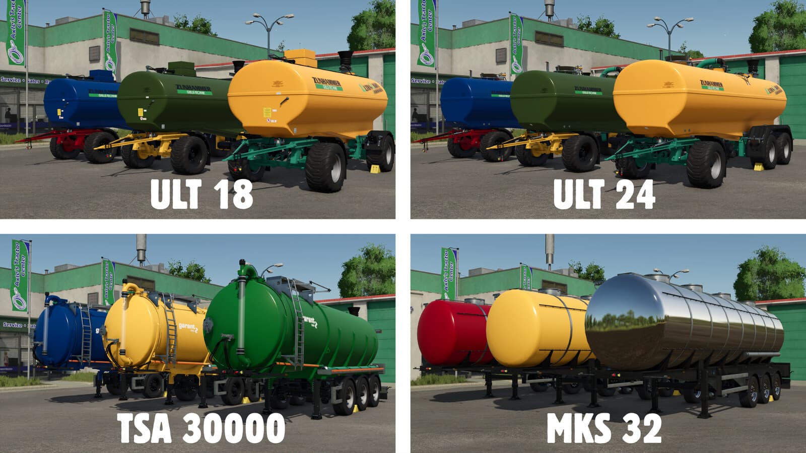 Tanker Trailer Pack 4