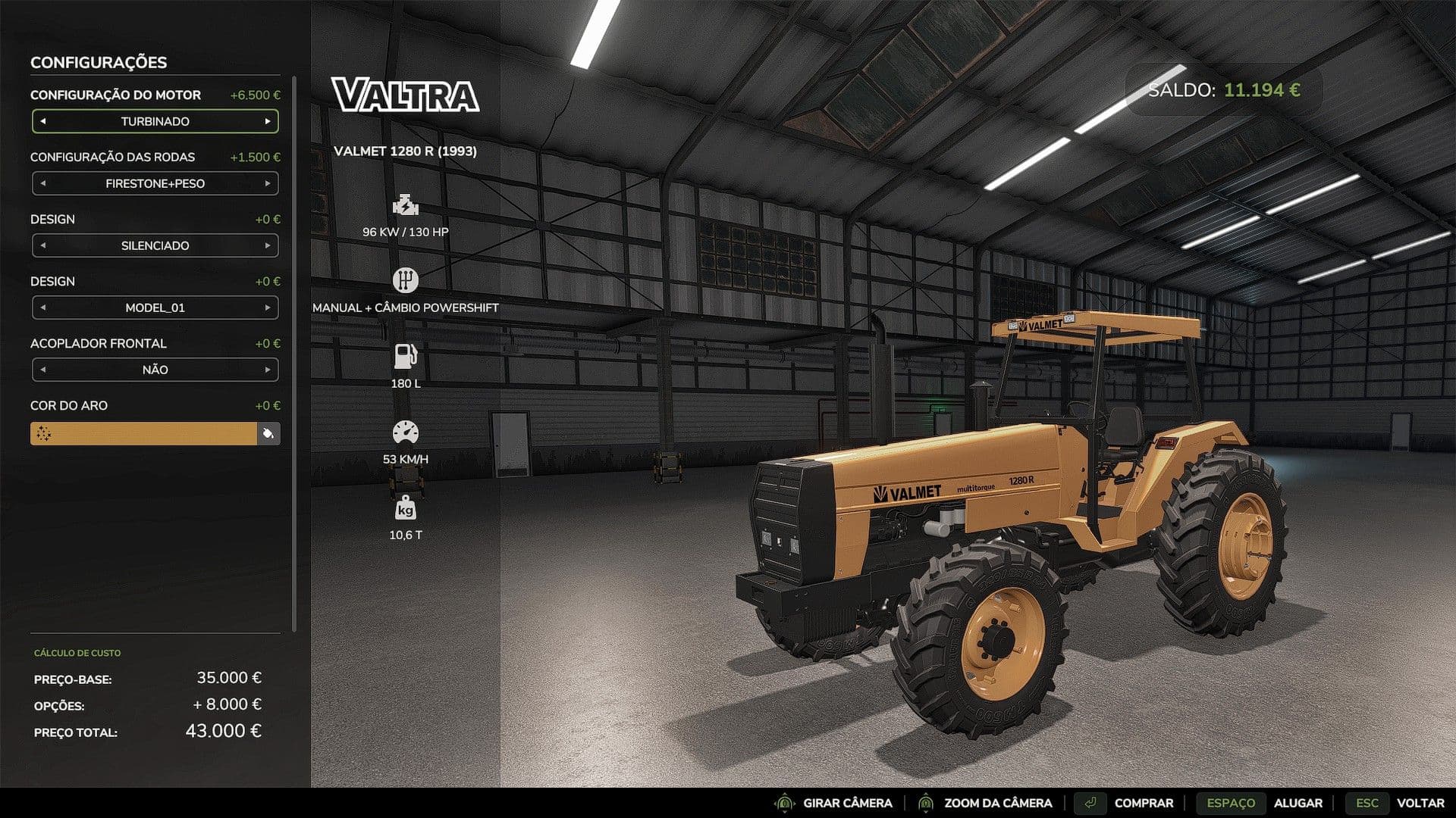 Valmet 1280 R