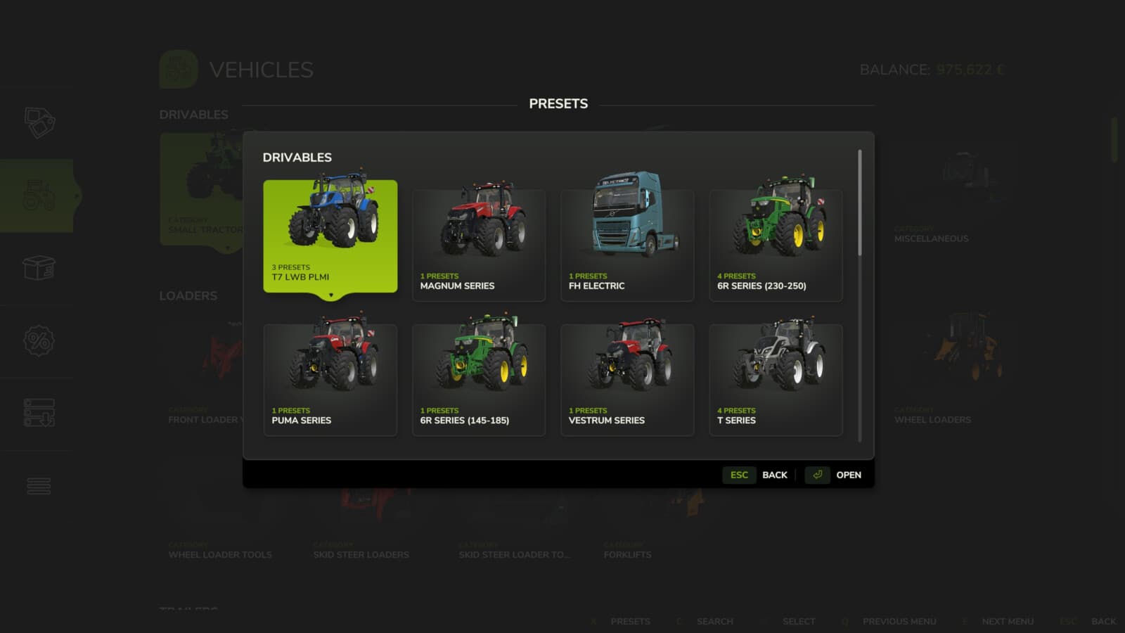 Vehicle Presets 3