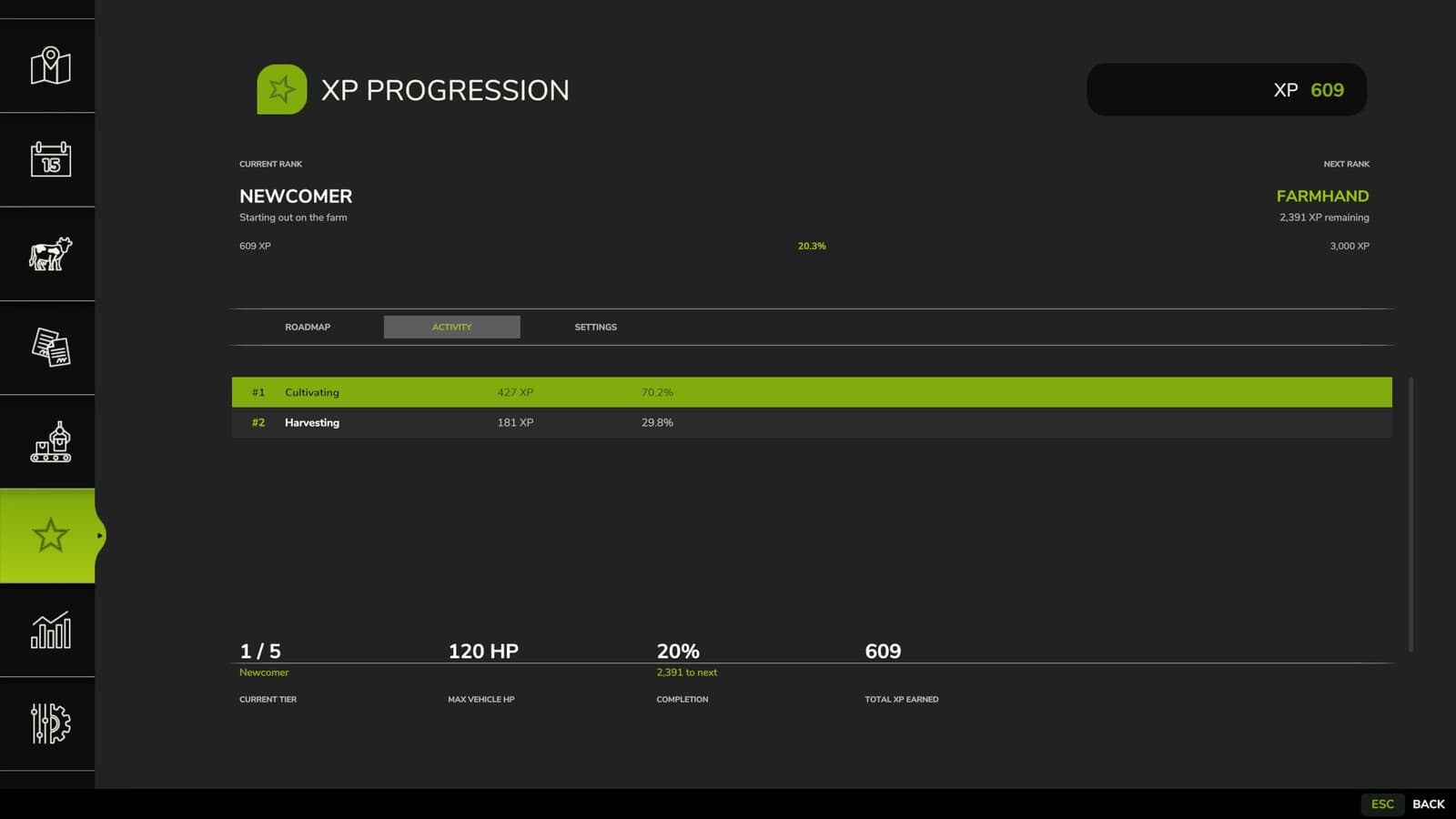 XP Progression System 5