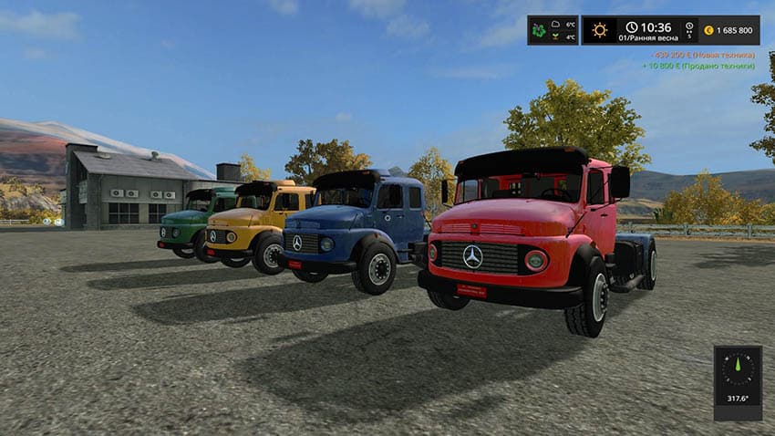 Мercedes Benz B1519 3
