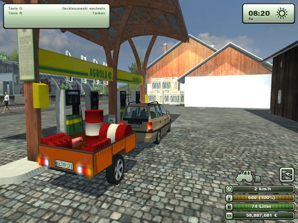 1-axle car trailer