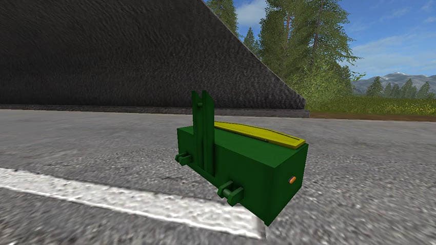1250 KG John Deere Weight