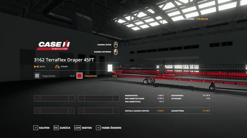 13.7m cutting unit 2
