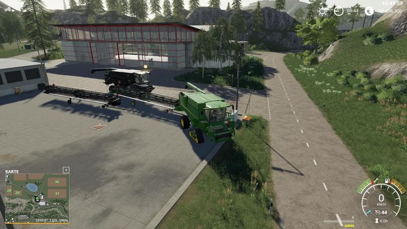 13.7m cutting unit
