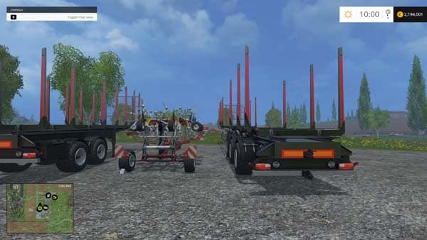 15 Meter Fiegl TimberKipper